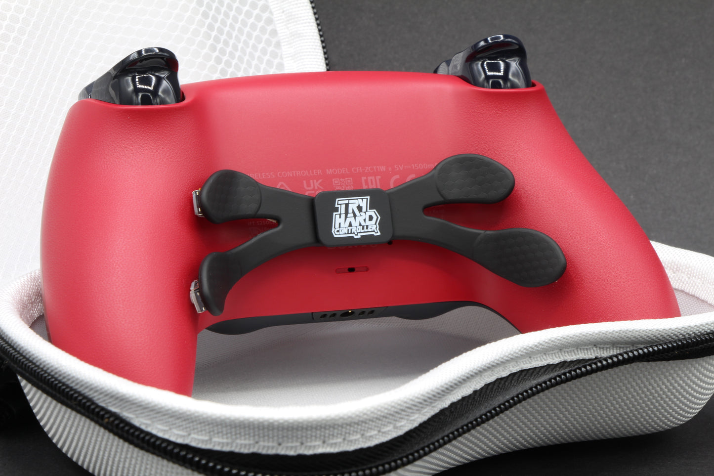 PS5 Controller "Volcanic Red" – Pro Custom Build