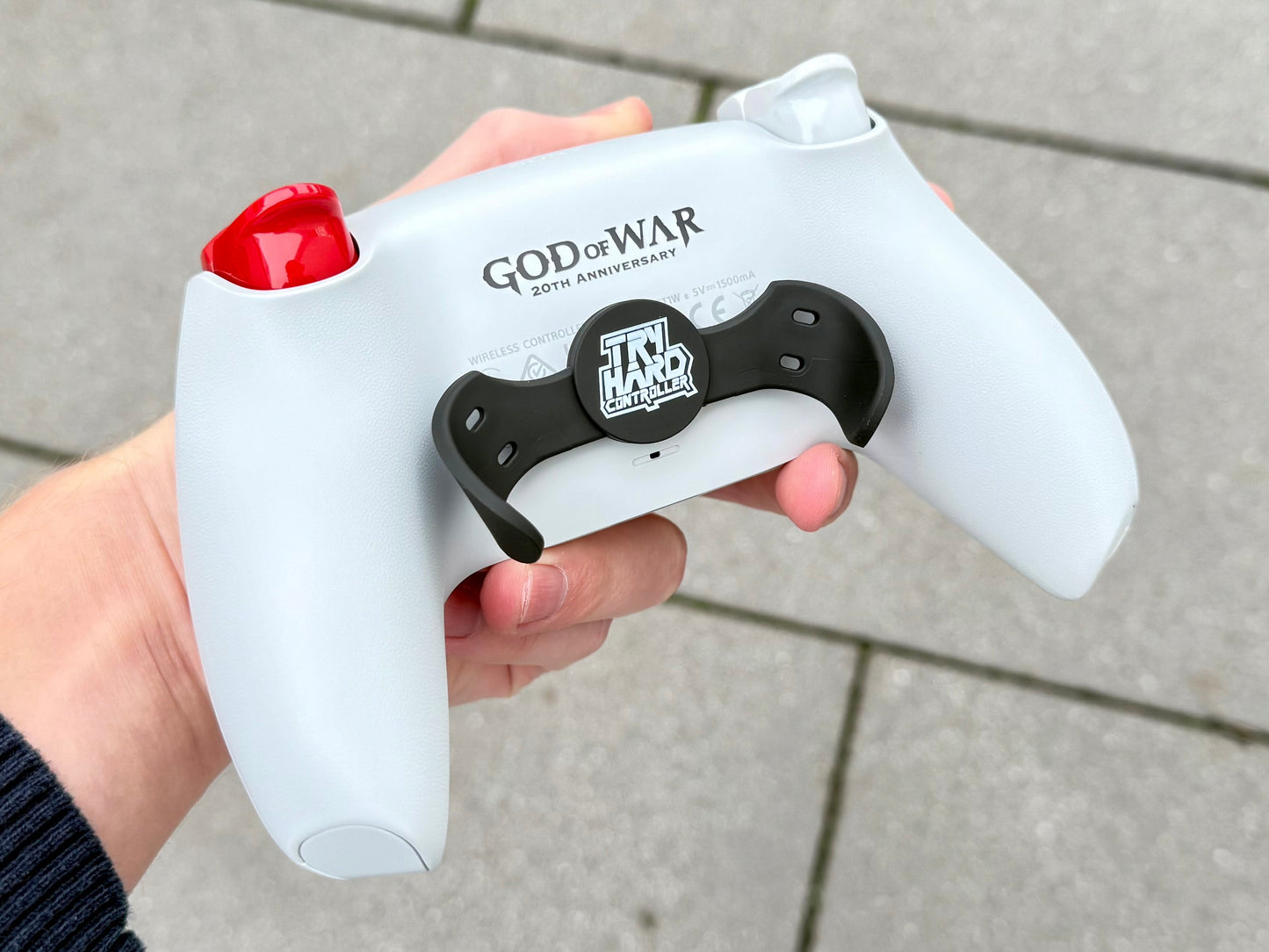 PS5 Controller "God of War 20th Anniversary" mit Paddles / Smart-Trigger / Hall-Effekt-Sticks