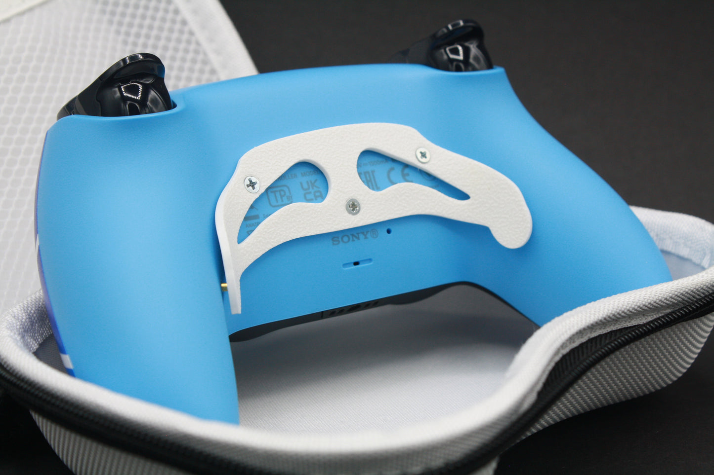 PS5 Controller "Arctic Blue" with two paddles