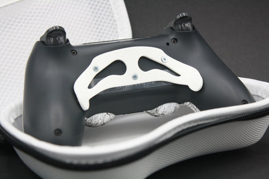 PS4 Controller "Marble White" with two paddles