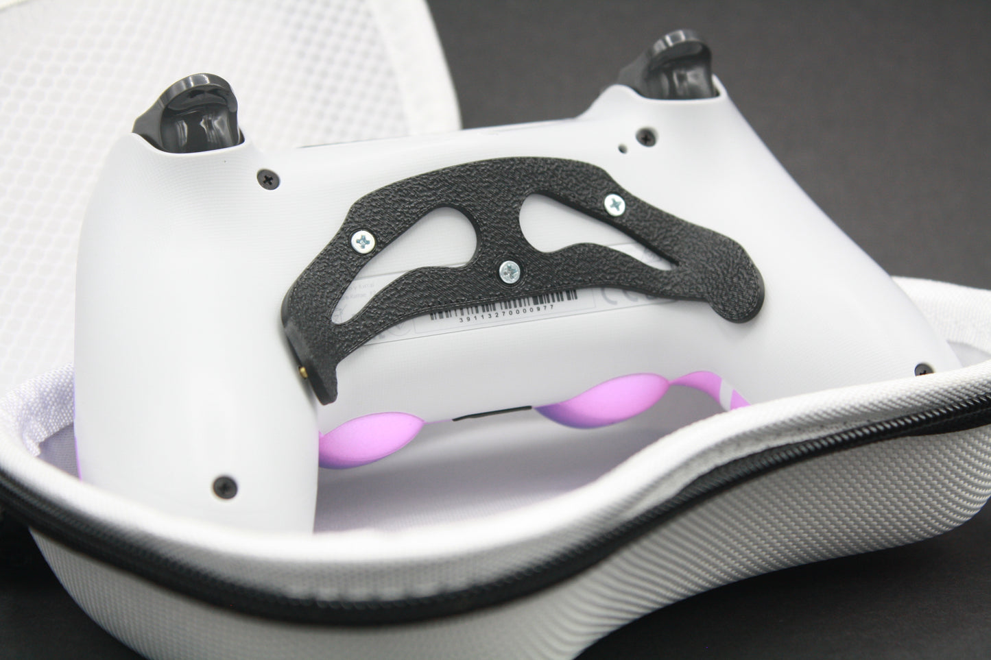 PS4 Controller "Hectic Pink" with two paddles