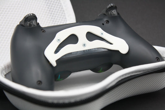 PS4 Controller "Rainbow Lightning" with two paddles