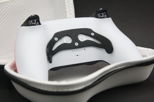 PS5 Controller "Red Marble" mit Zweier-Paddles