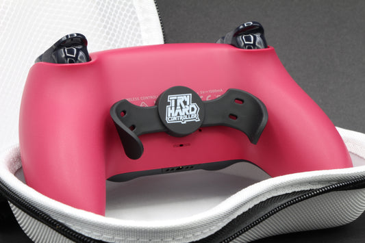 PS5 Controller "Cosmic Red" – Pro Custom Build