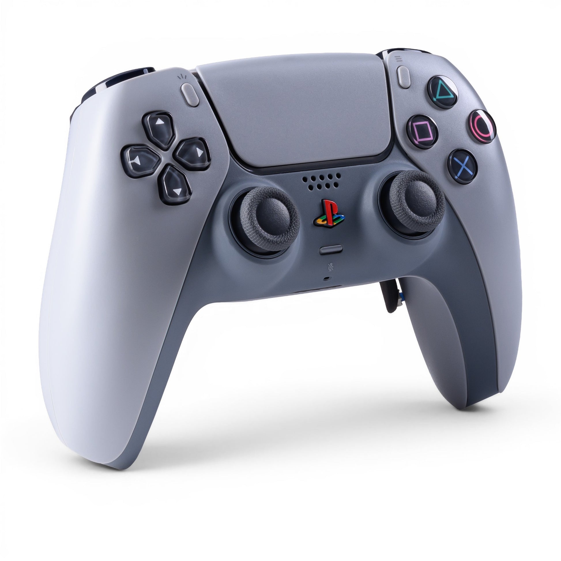 PS5 Controller 30th Anniversary – Vorderseite seitlich, 4er Paddles