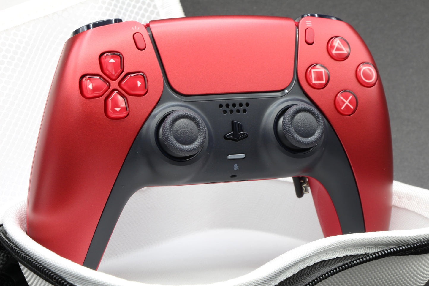 PS5 Controller "Volcanic Red" – Pro Custom Build