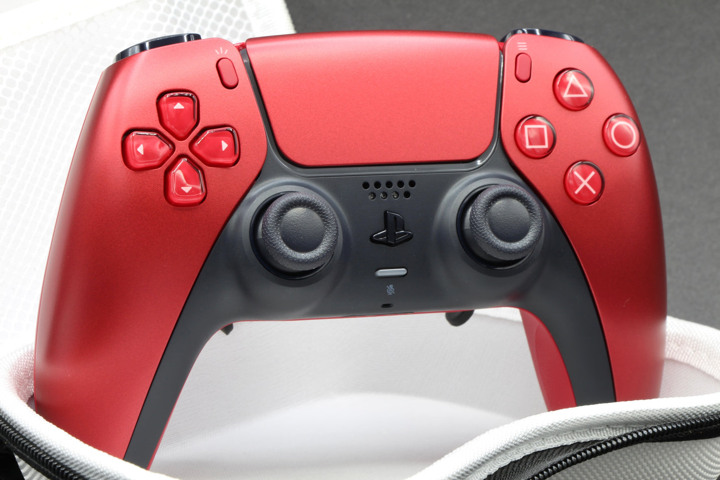 PS5 Controller "Volcanic Red" – Pro Custom Build