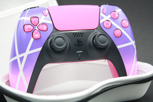 PS5 Controller "Hectic Pink" mit Zweier-Paddles