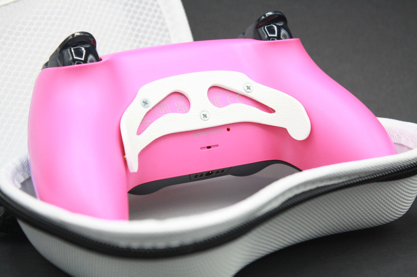 PS5 Controller "Hectic Pink" with two paddles