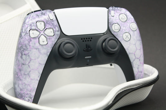 PS5 Controller "Iced Pink" mit Zweier-Paddles