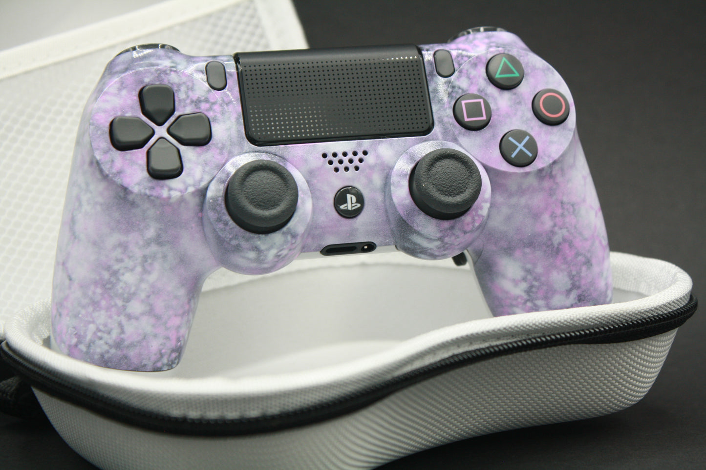 PS4 Controller "Iced Pink" mit Zweier-Paddles