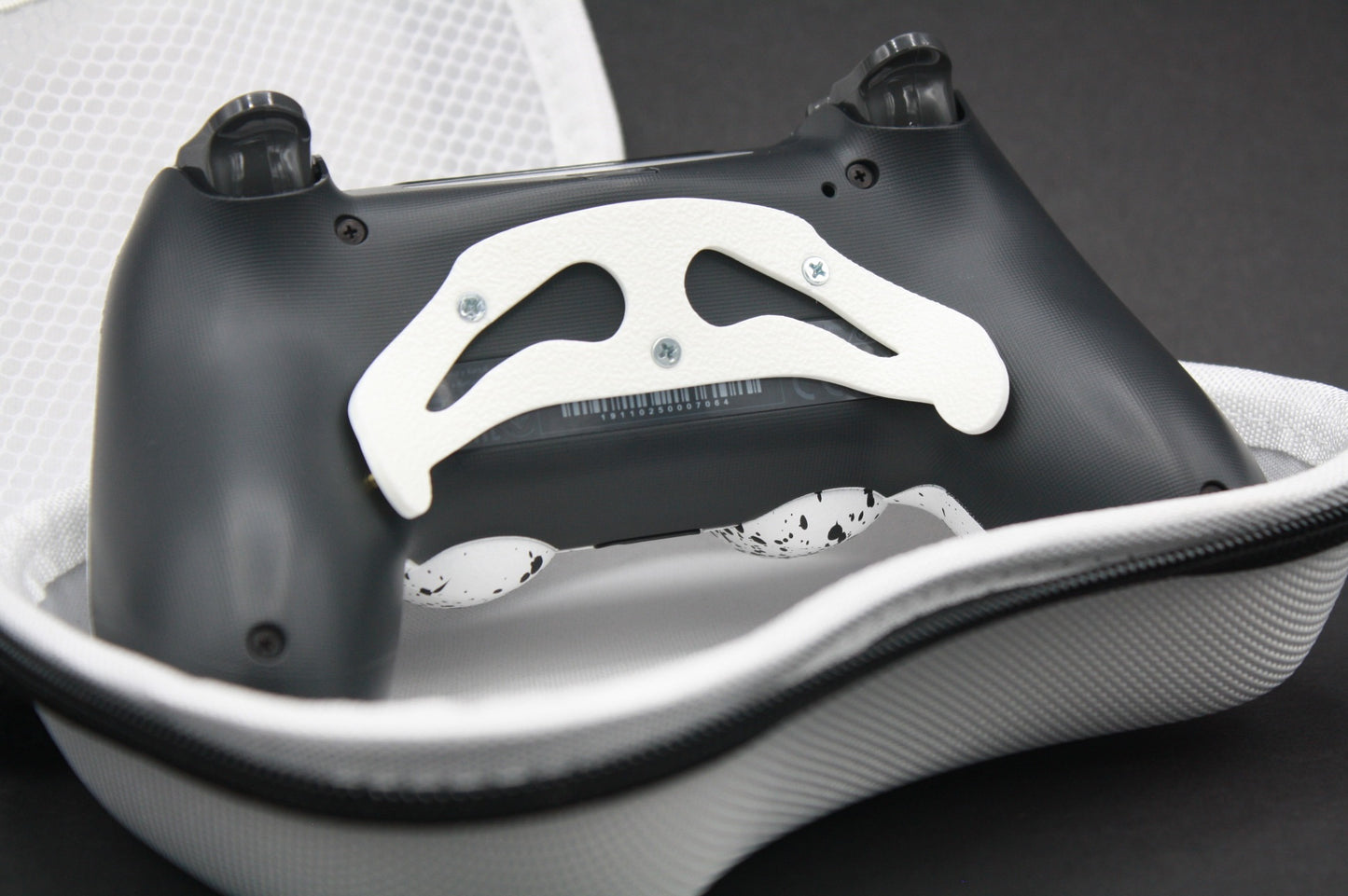 PS4 Controller "Black Splash" mit Zweier-Paddles