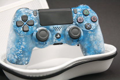 PS4 Controller "Iced Blue" mit Zweier-Paddles