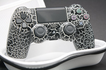 PS4 Controller "Crackle Black" mit Zweier-Paddles
