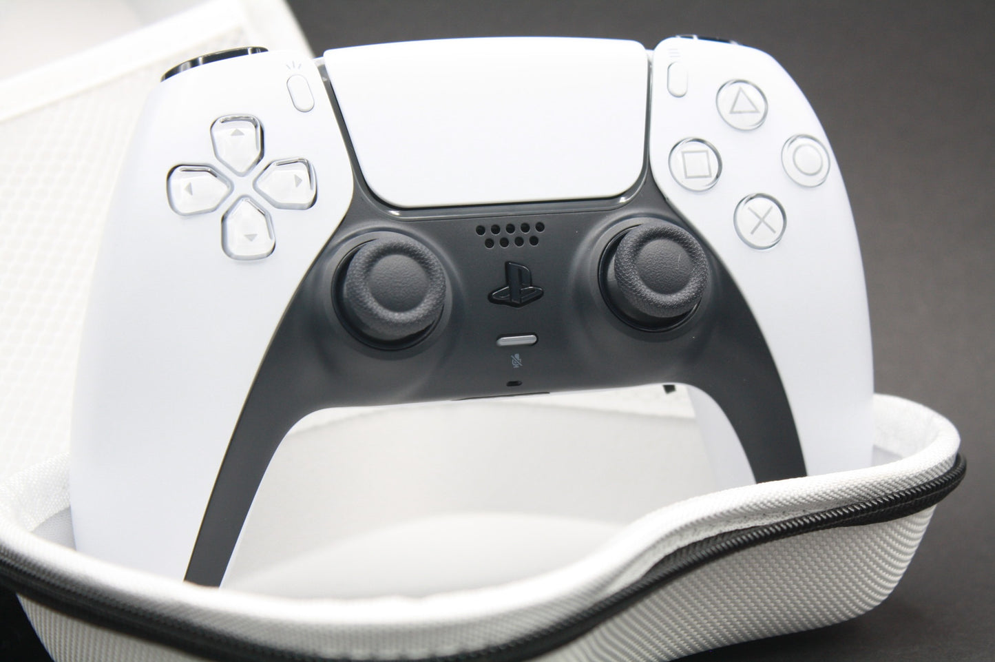 PS5 Controller "Basic White" mit Zweier-Paddles / Smart-Trigger