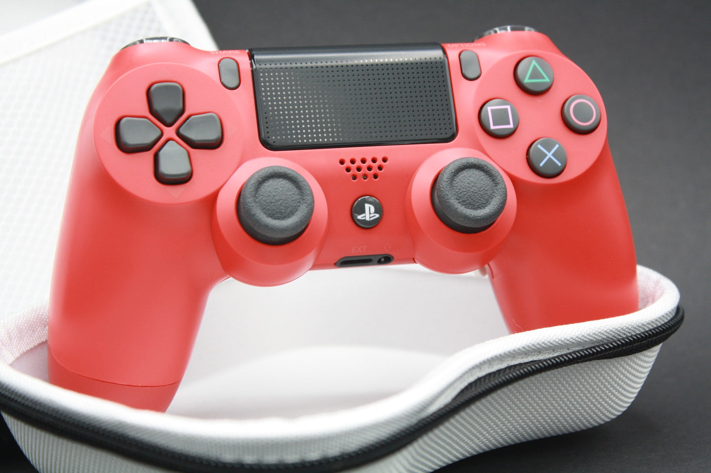 PS4 Controller "Magma Red" mit Zweier-Paddles