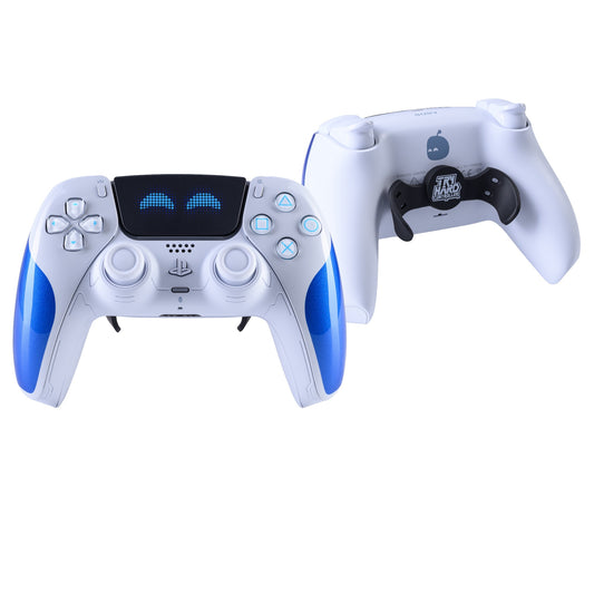 PS5 Controller Astro Bot Joyful – Vorder- & Rückseite, 2er Paddles