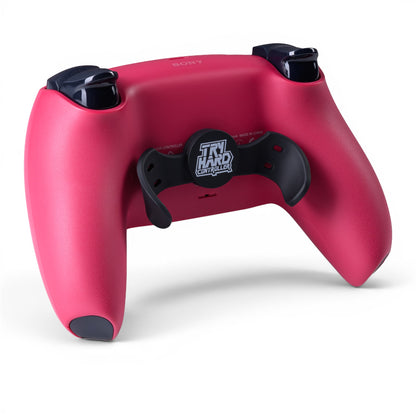PS5 Controller Cosmic Red – Rückseite seitlich, 2er Paddles