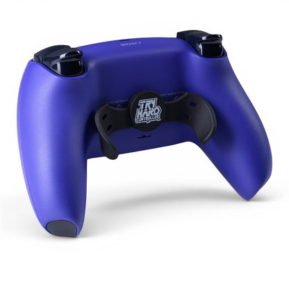 PS5 Controller Galactic Purple – Rückseite seitlich, 2er Paddles