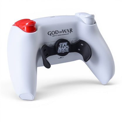 PS5 Controller God of War 20th Anniversary – Rückseite seitlich, 2er Paddles