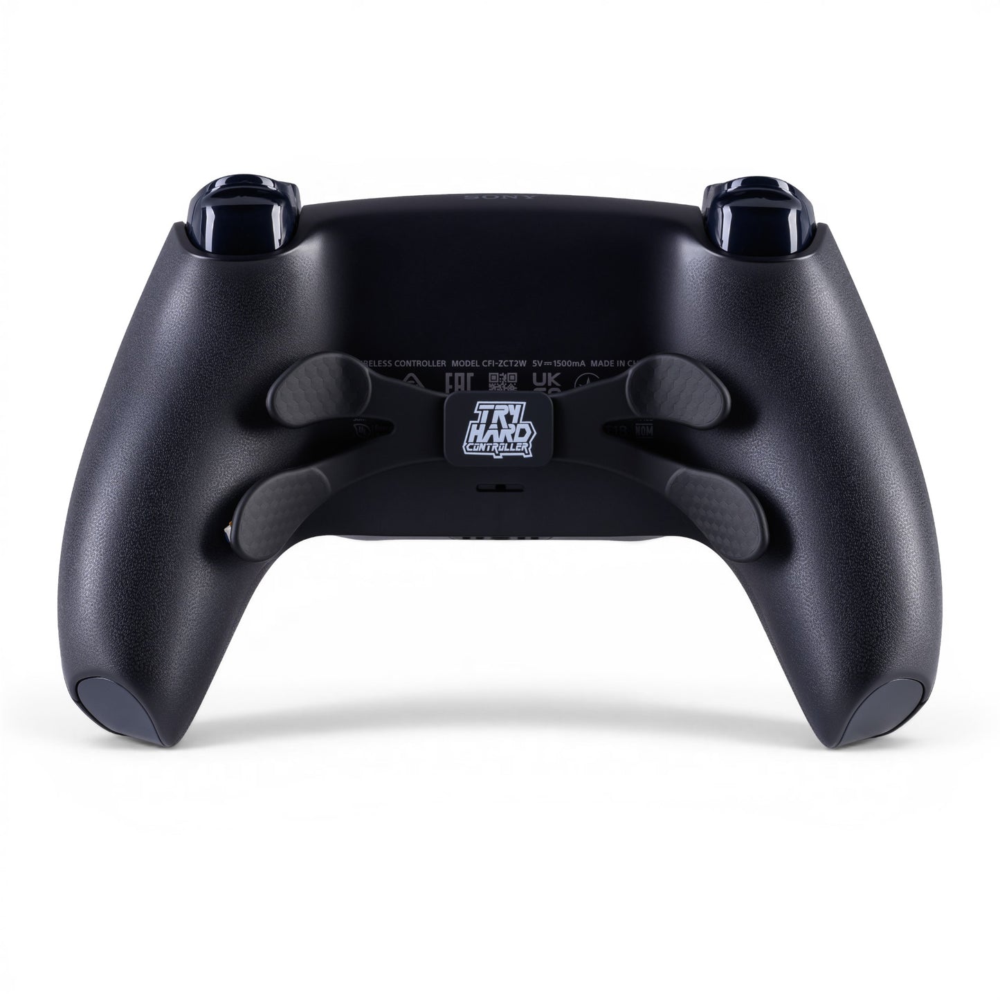 PS5 Controller Midnight Black – Rückseite, 4er Paddles