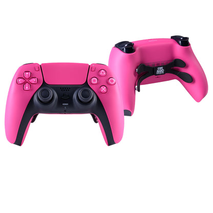 PS5 Controller Nova Pink – Vorder- & Rückseite, 4er Paddles
