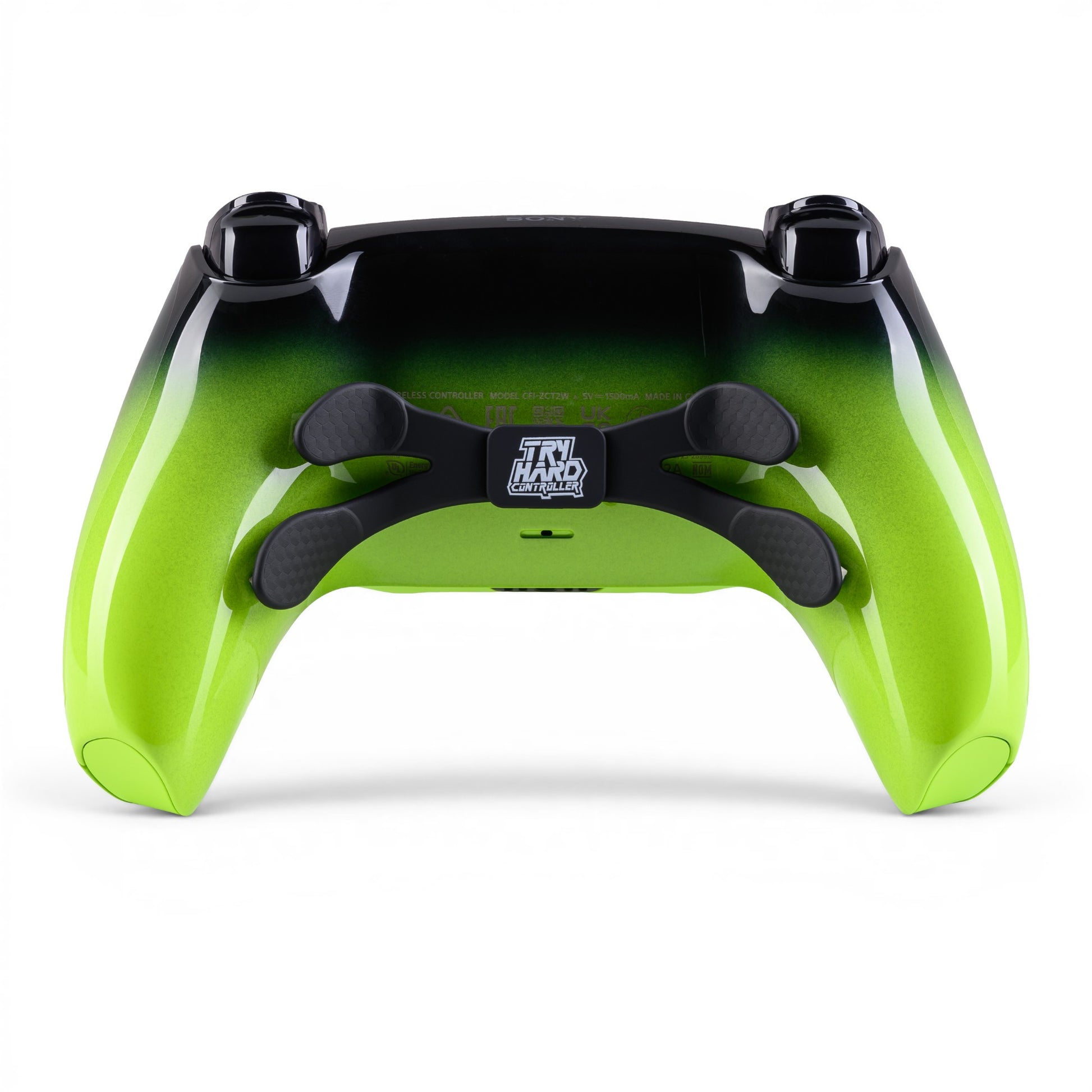 PS5 Controller Remix Green – Rückseite, 4er Paddles