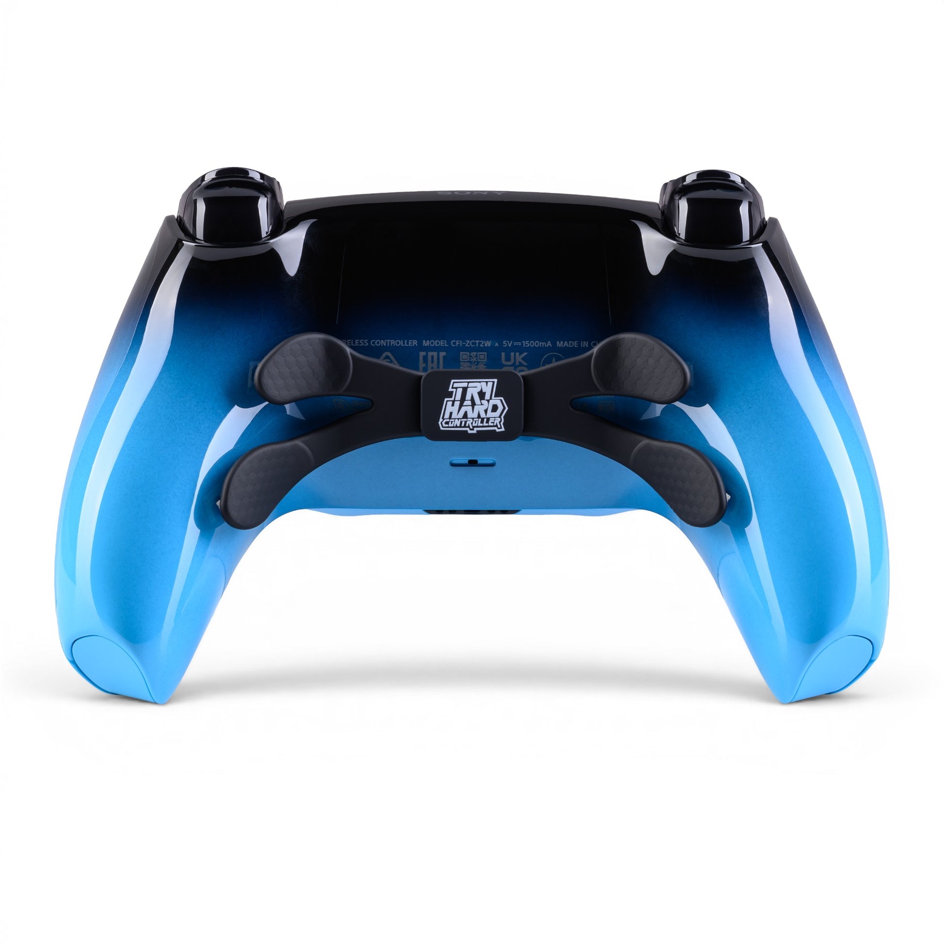 PS5 Controller Rhythm Blue – Rückseite, 4er Paddles
