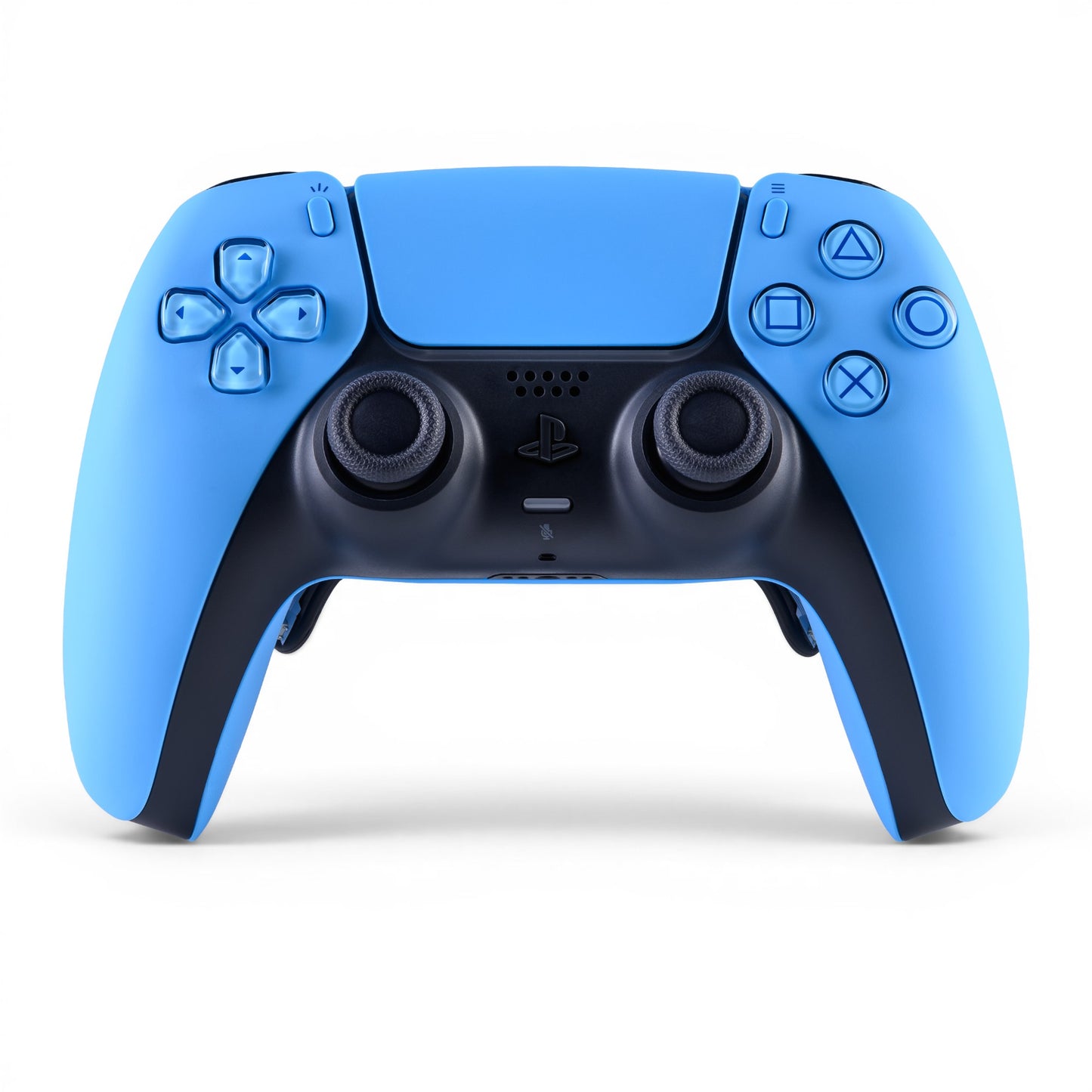 PS5 Controller Starlight Blue – Vorderseite, 4er Paddles