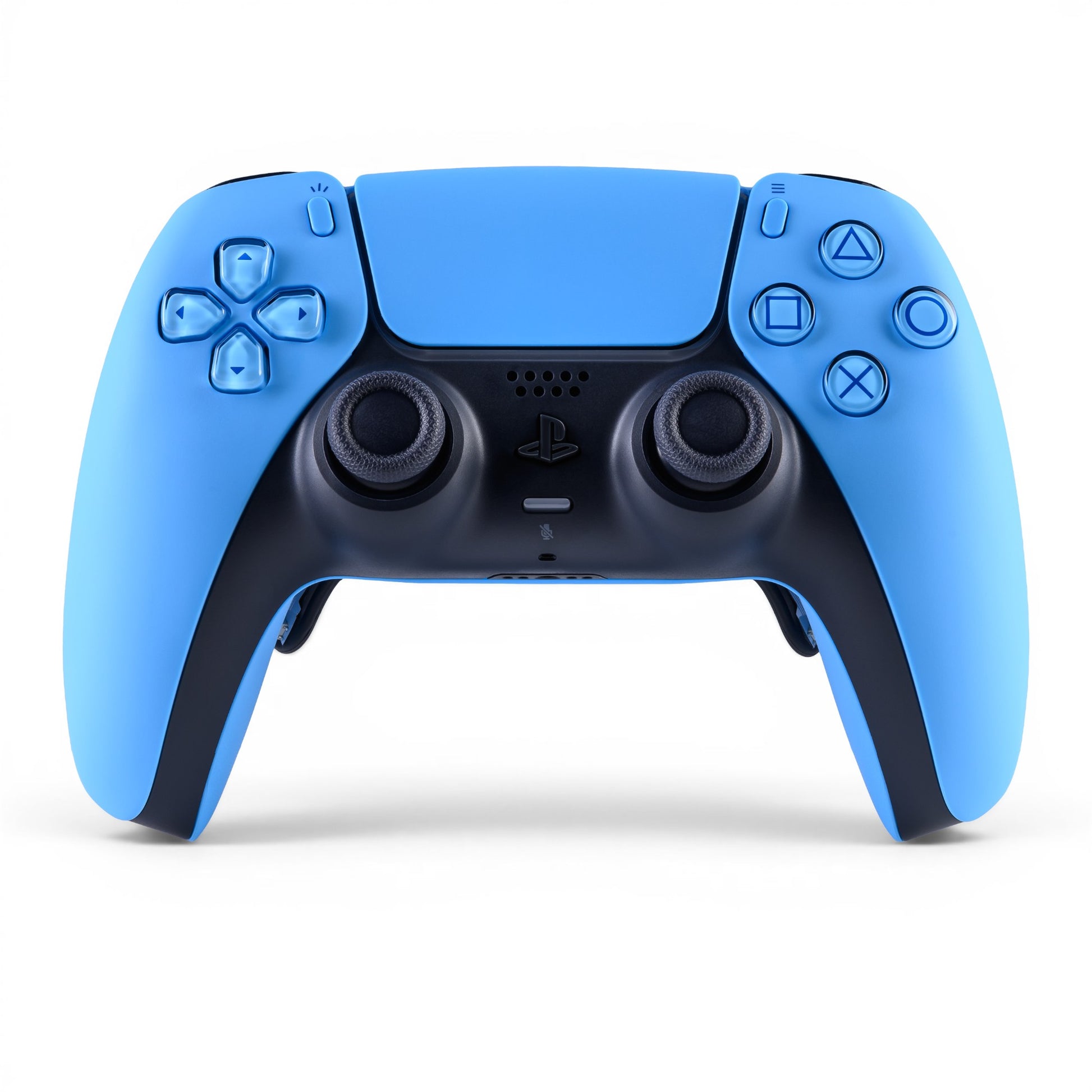 PS5 Controller Starlight Blue – Vorderseite, 4er Paddles