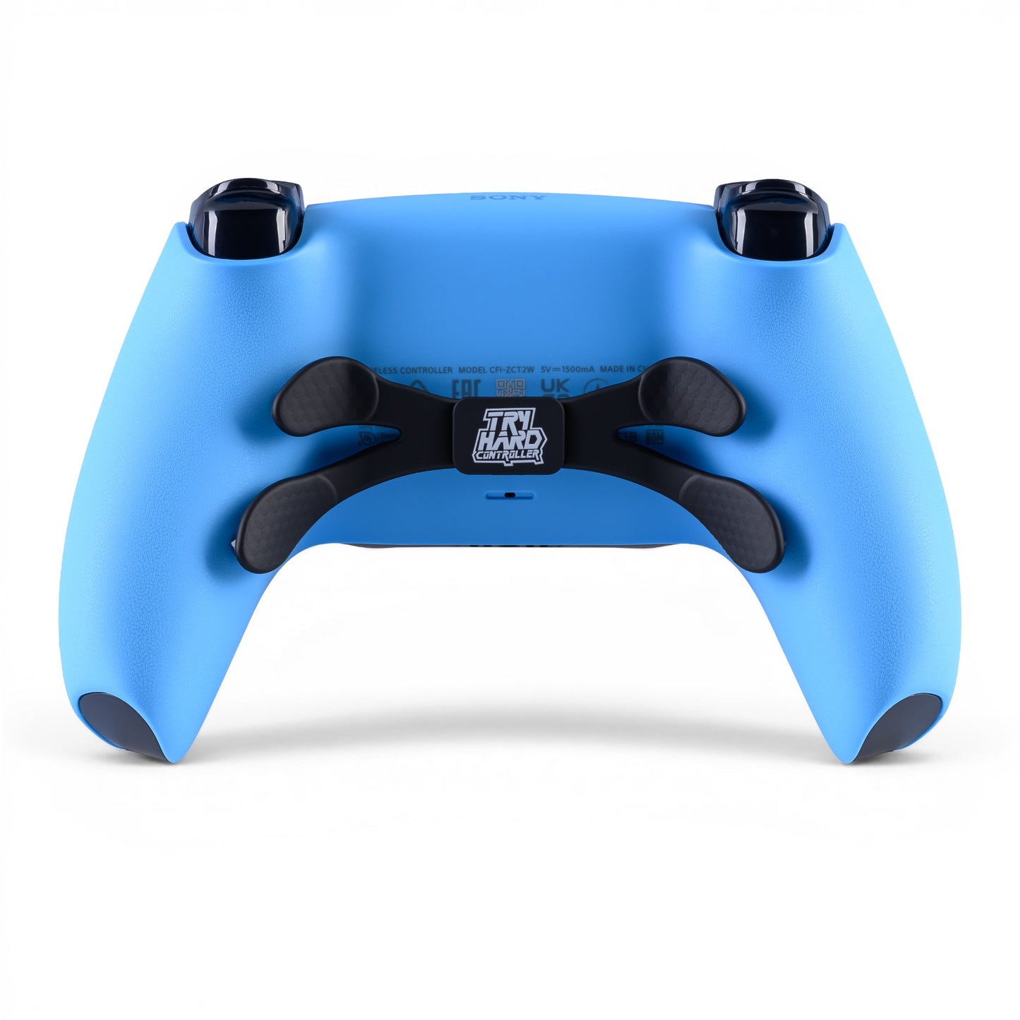 PS5 Controller Starlight Blue – Rückseite, 4er Paddles
