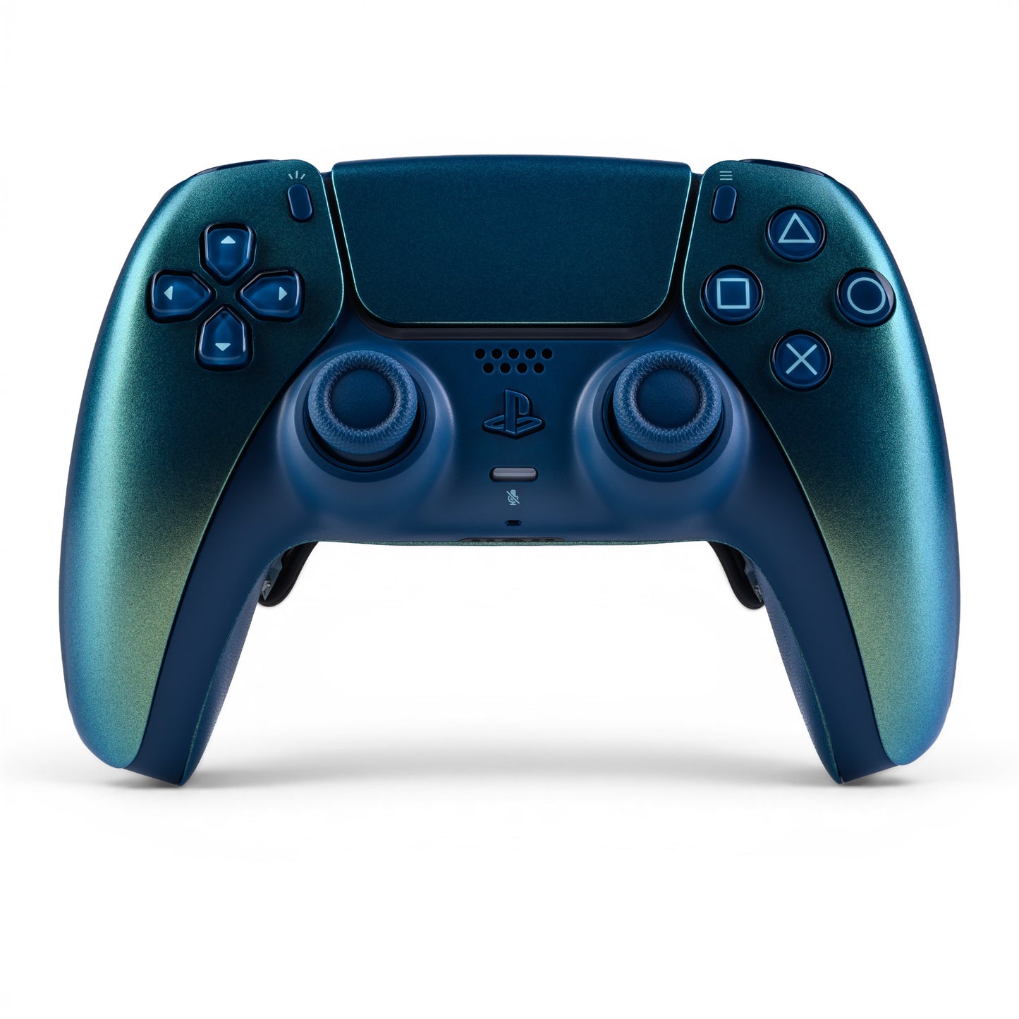 PS5 Controller Chroma Teal – Vorderseite, 4er Paddles