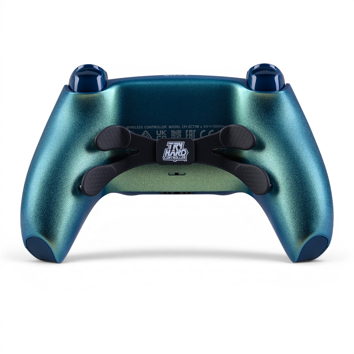 PS5 Controller Chroma Teal – Rückseite, 4er Paddles