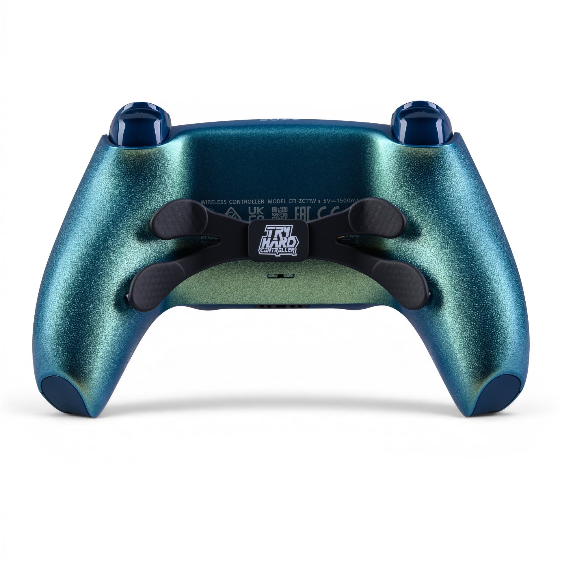 PS5 Controller Chroma Teal – Rückseite, 4er Paddles