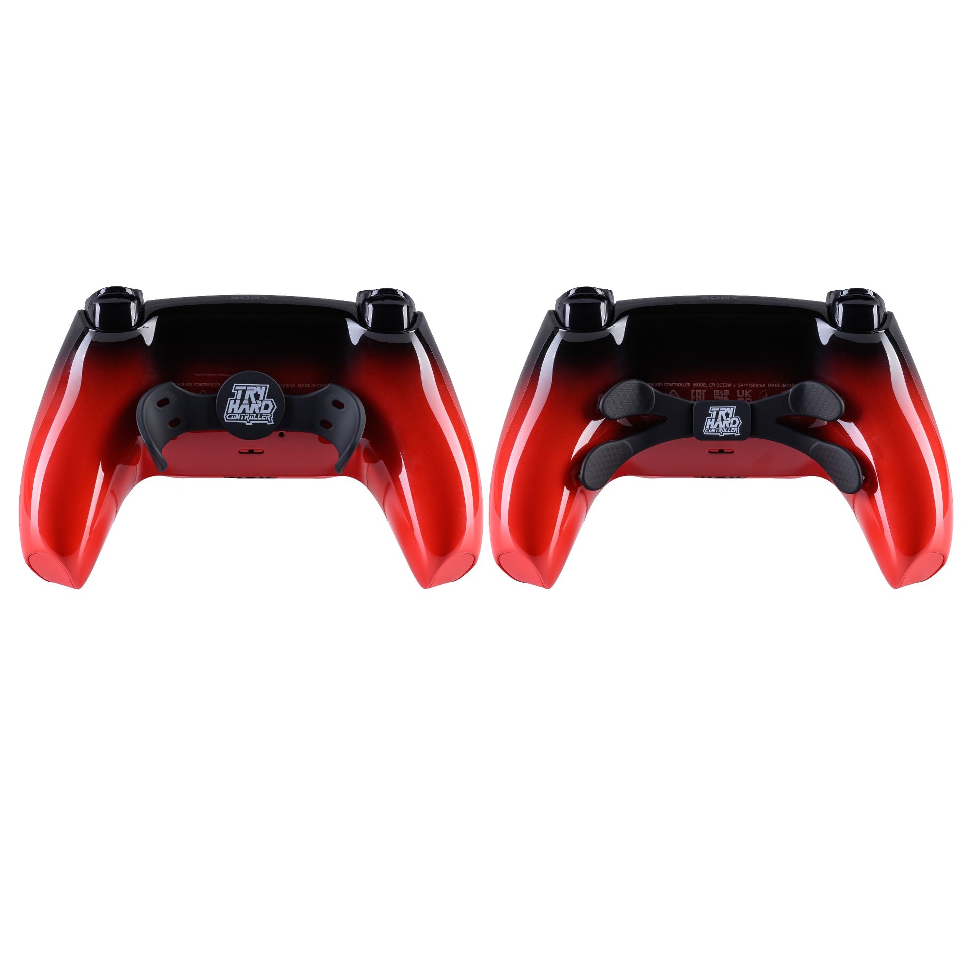 PS5 Controller Techno Red – Paddle-Vergleich, 2 vs 4 Paddles