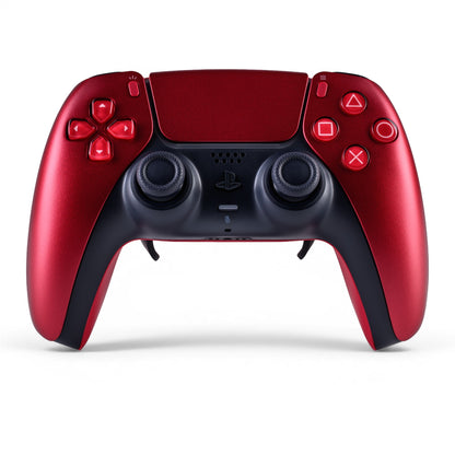 PS5 Controller Volcanic Red – Vorderseite, 2er Paddles