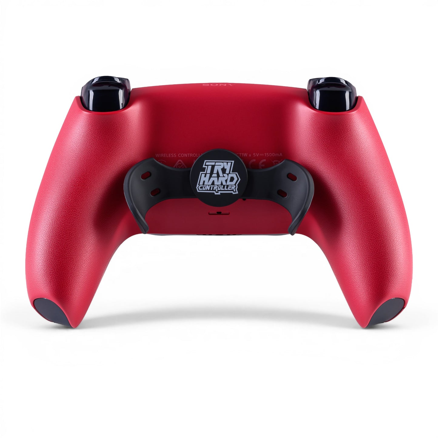 PS5 Controller Volcanic Red – Rückseite, 2er Paddles